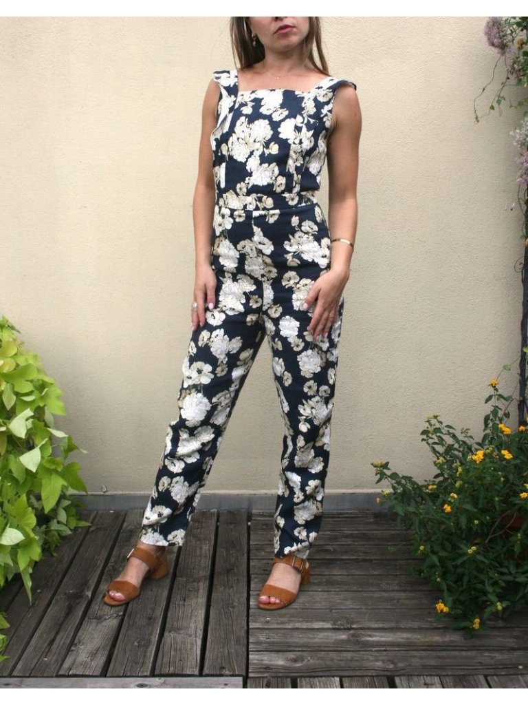 Sir. Bellagio Linen Jumpsuit With Ruffle Straps - Size 4 — image 4 of 8